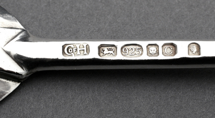 Guild of Handicraft Arts & Crafts Silver Seal Top Spoon - Harts of Chipping Campden, Golden Jubilee